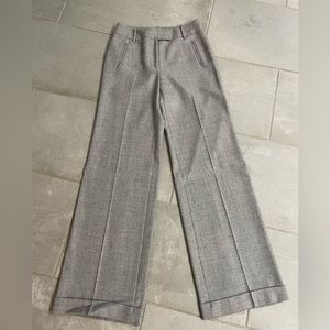 Gray wide leg pants